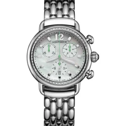 Aerowatch 1942 Chrono Lady - A 81105 AA03 DIA M