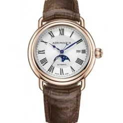 Aerowatch 1942 Moon Phase Automatic - A 77983 RO01