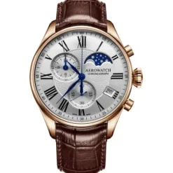 Aerowatch Les Grandes Classiques Chronograph Mondphase - A 78990 RO03