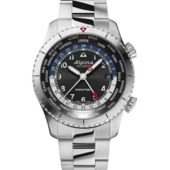 Alpina Startimer Pilot Quartz Worldtimer - AL-255B4S26B