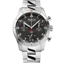 Alpina Startimer Pilot Quartz Chronograph Big Date - AL-372BW4S26B