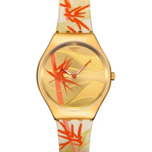 Swatch Golden Red Bamboo - SYXZ105